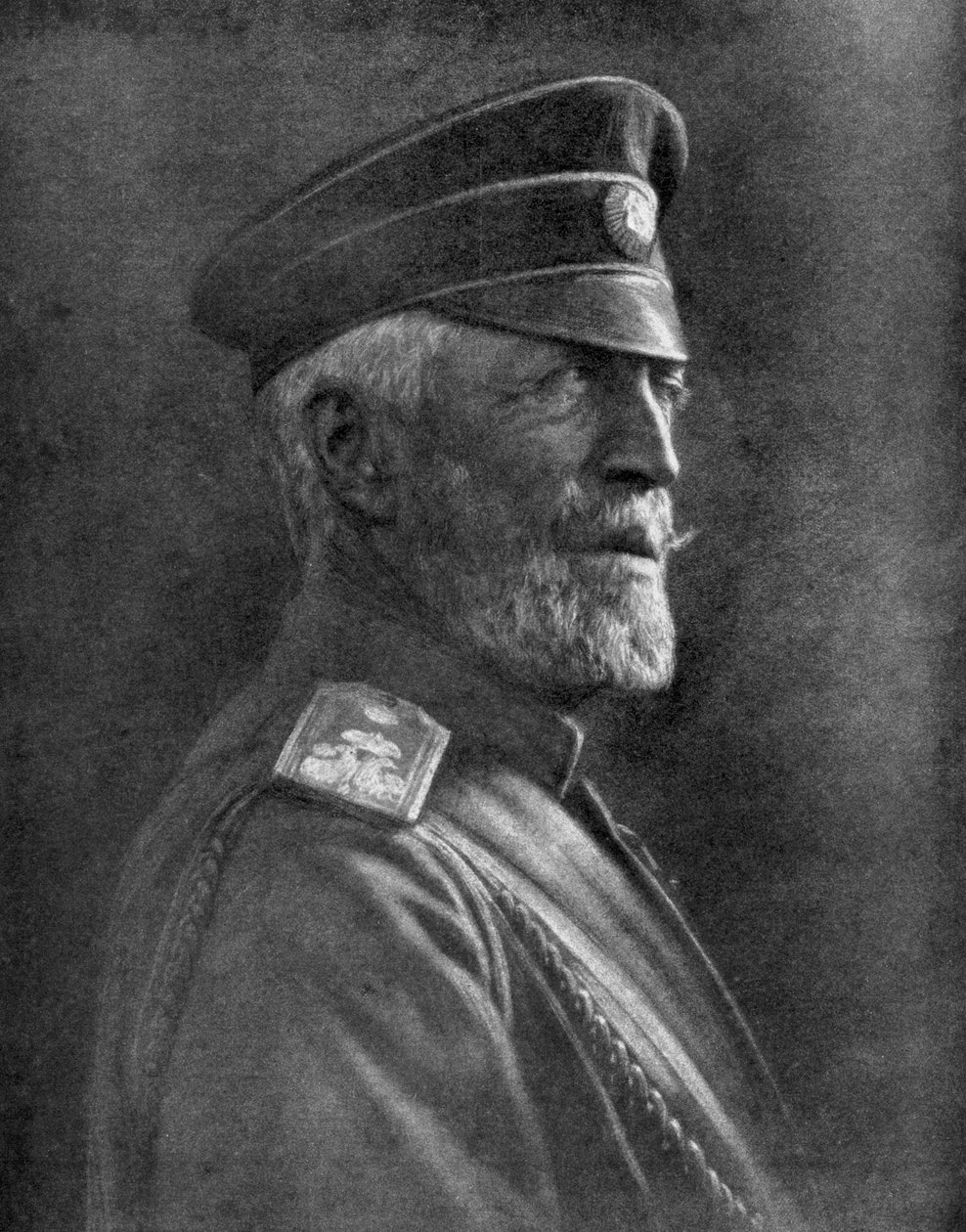 Storhertig Nikolai, rysk general från första världskriget, 1926 av Unbekannt