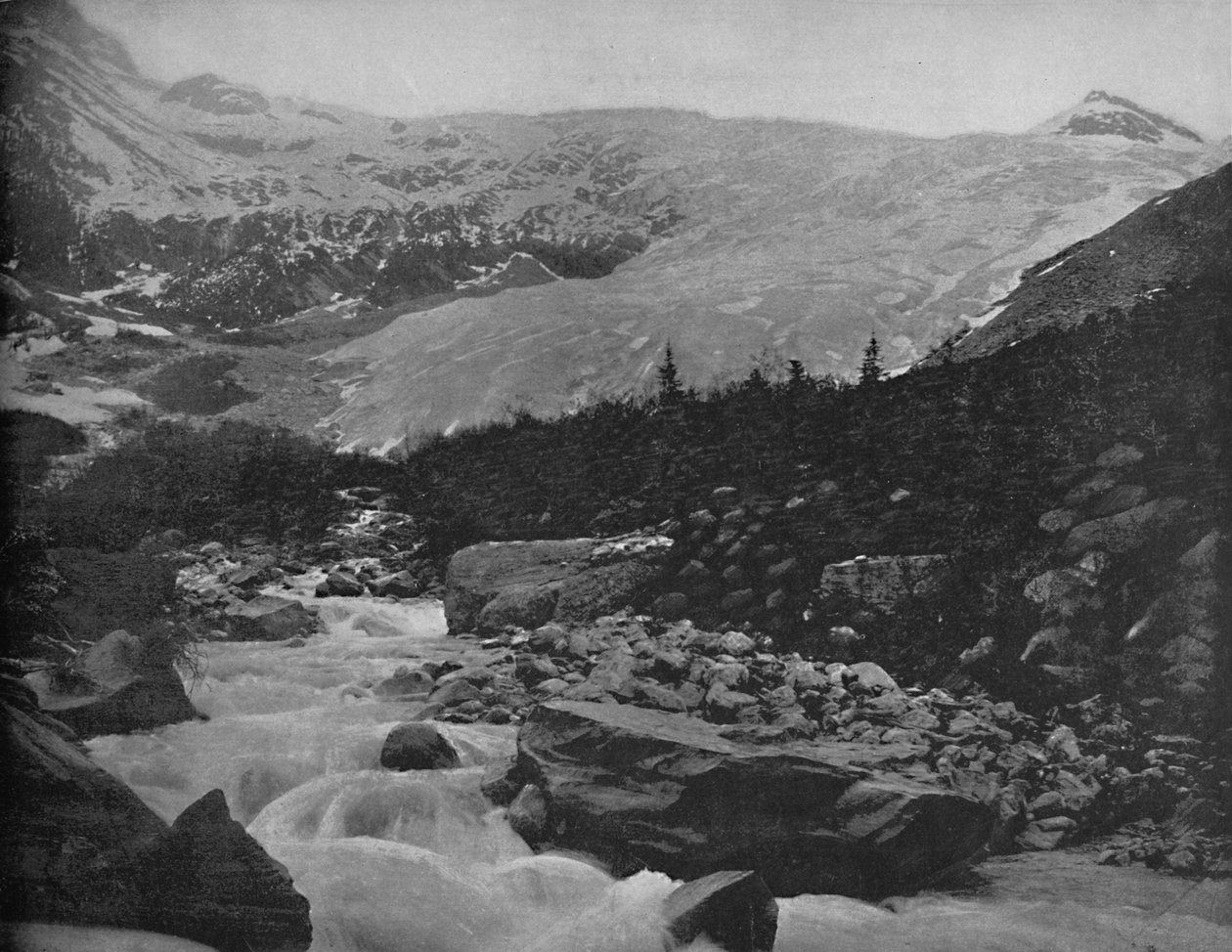 Great Glacier, Selkirk Mountains, Kanada, c1897. av Unbekannt
