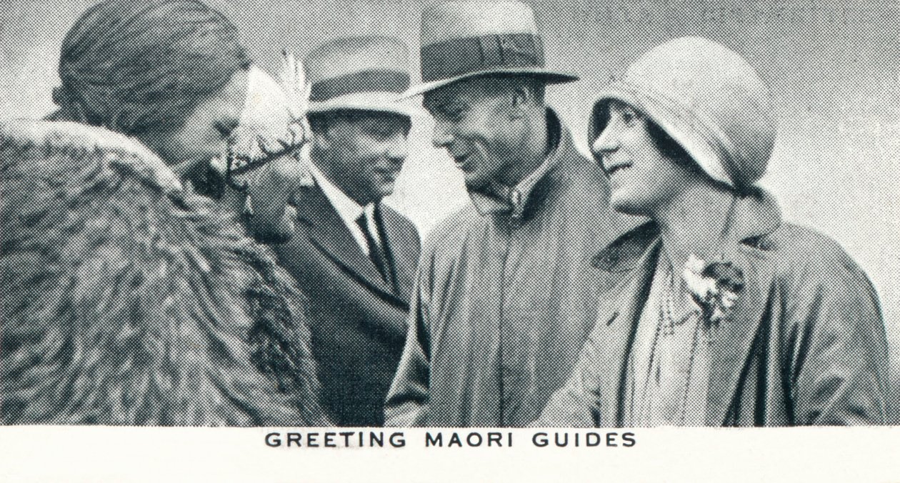 Hälsningar Maori Guider, 1927 1937 av Unbekannt