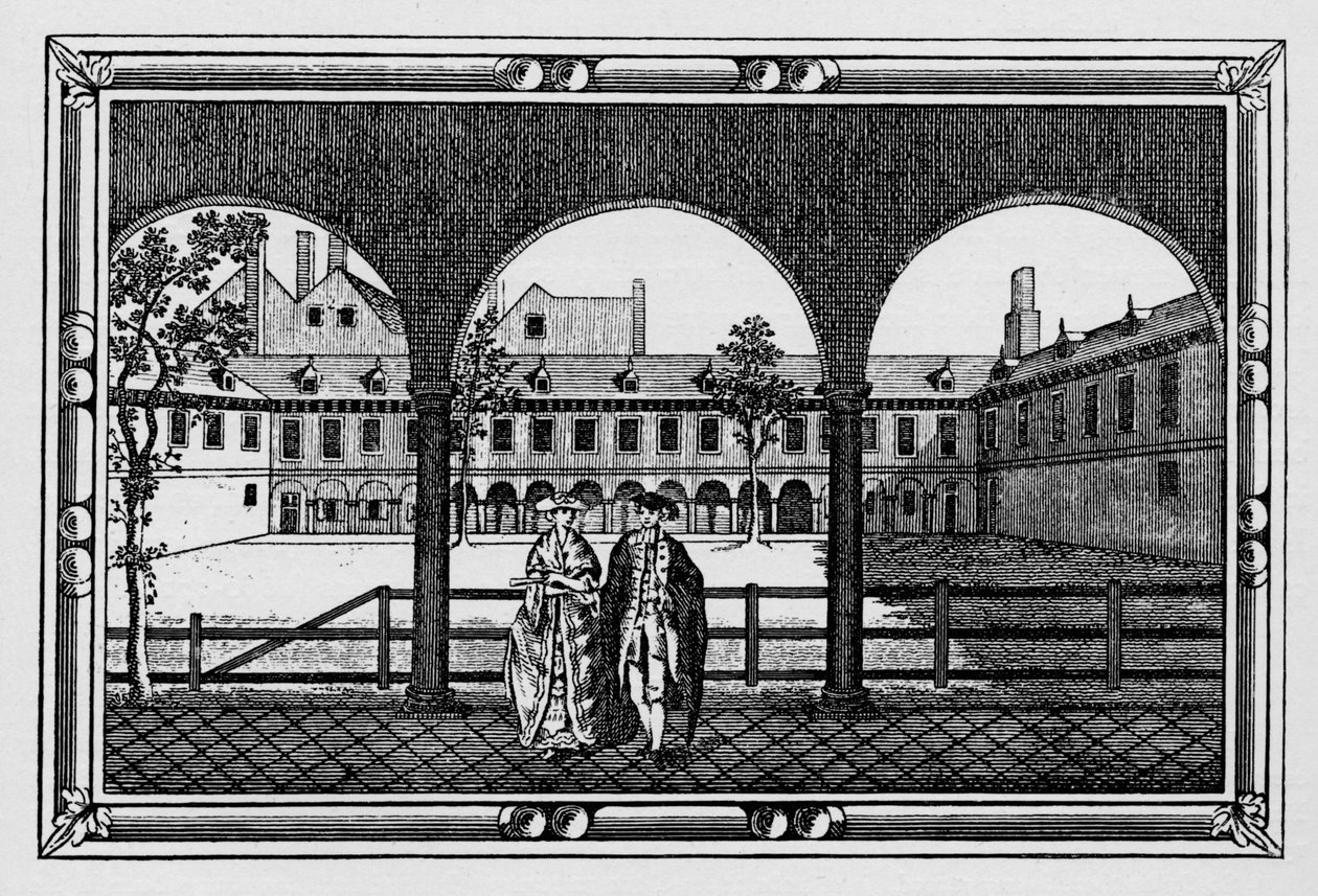 Gresham College, City of London, c1700-talet 1911 av Unbekannt