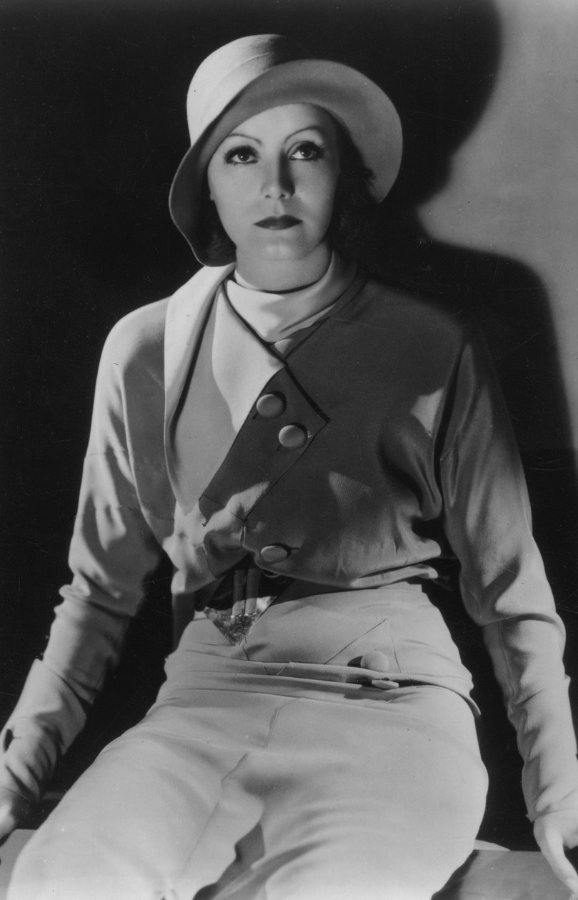 Greta Garbo 1905-1990, svensk skådespelerska, tidigt 1900-tal av Unbekannt