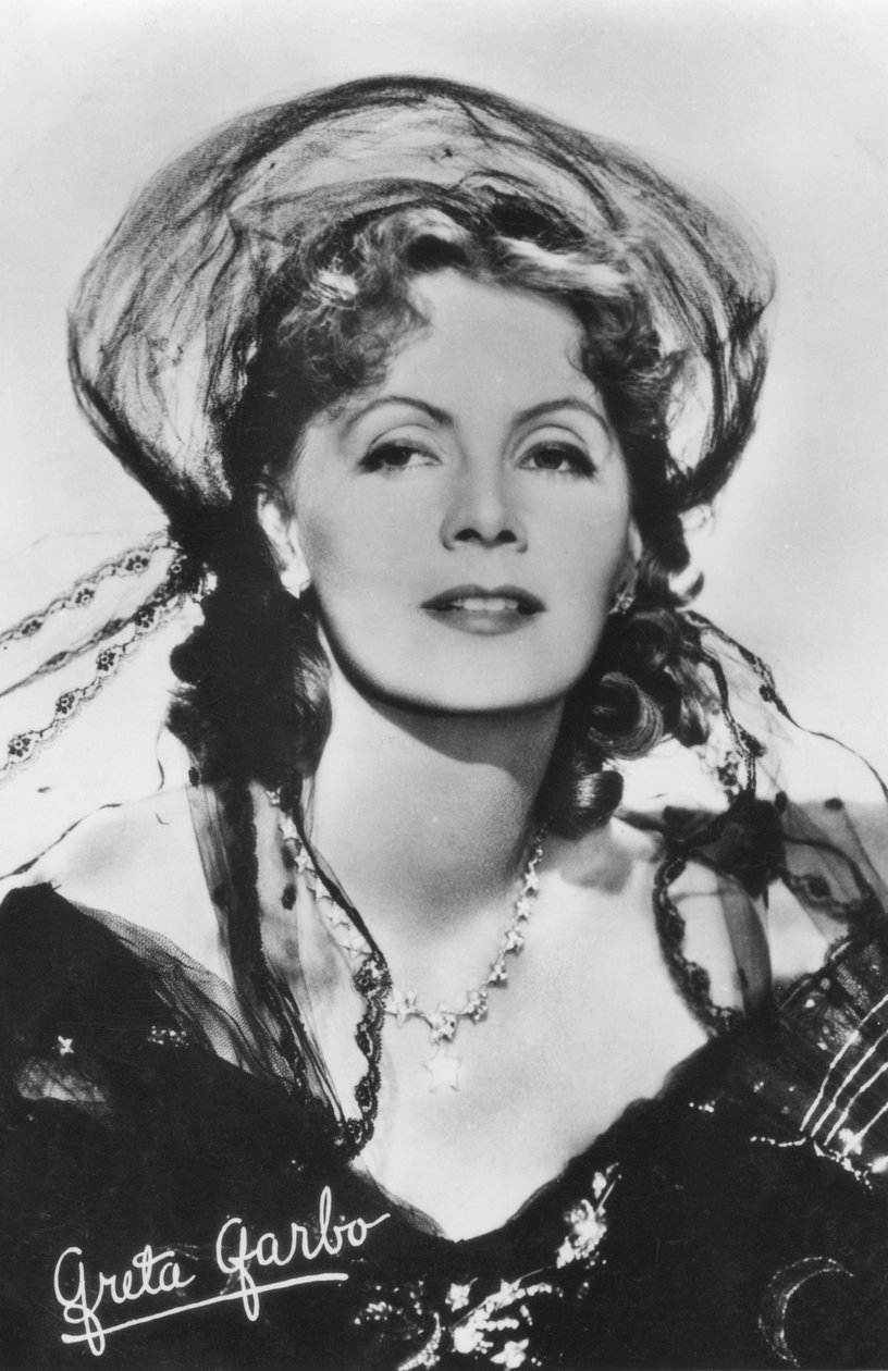 Greta Garbo 1905-1990, c1930-talet. Svensk filmskådespelerska av Unbekannt