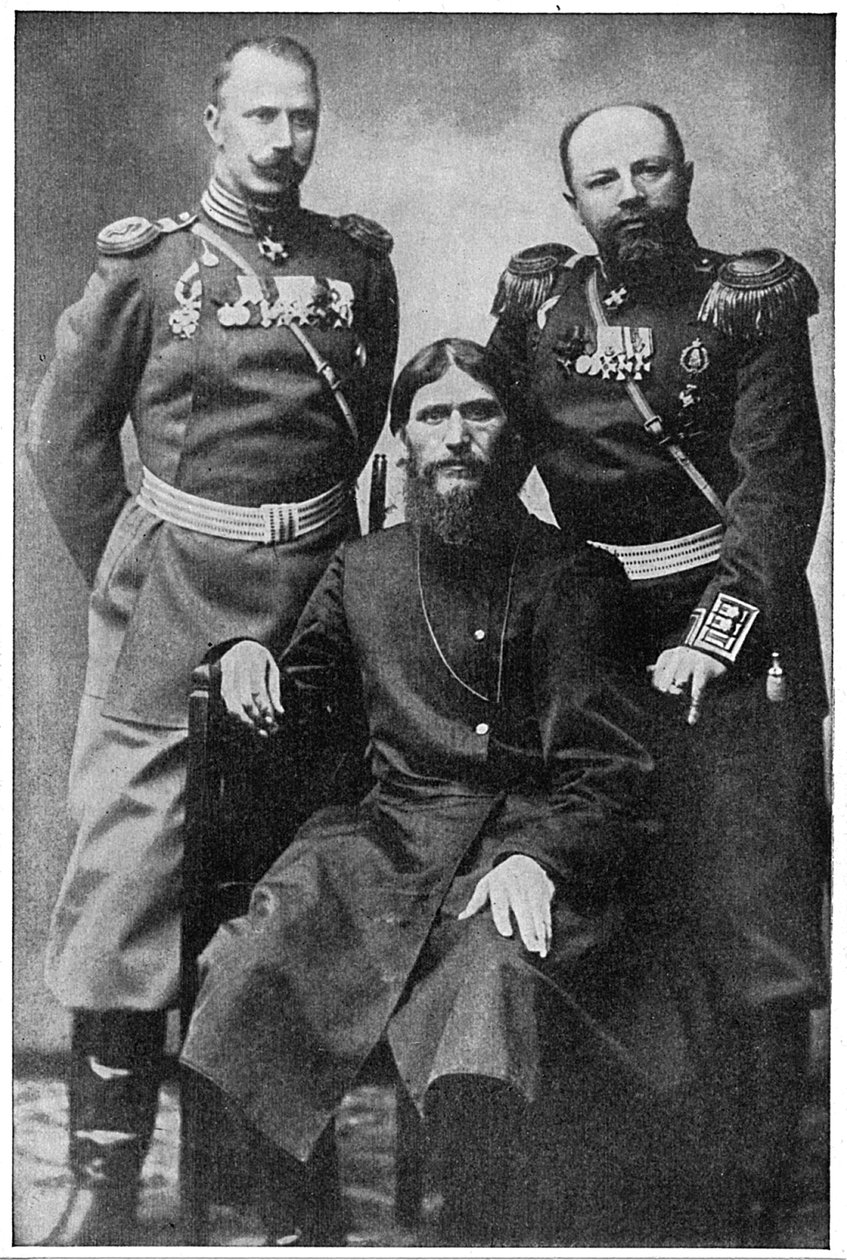 Grigoriy Efimovich Rasputin, rysk mystiker och helig man av Unbekannt