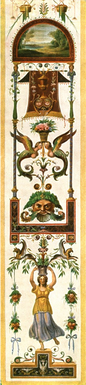 Groteska målningar från Vatikanens loggier, Rom, Italien, 1928. av Unbekannt