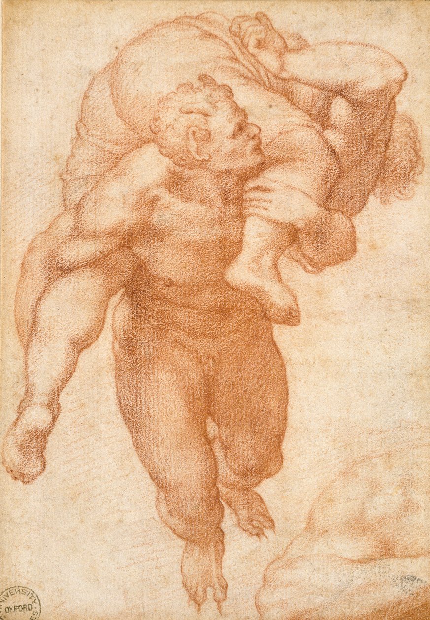 Grupp från den sista domen, 1536-1541 av Unbekannt