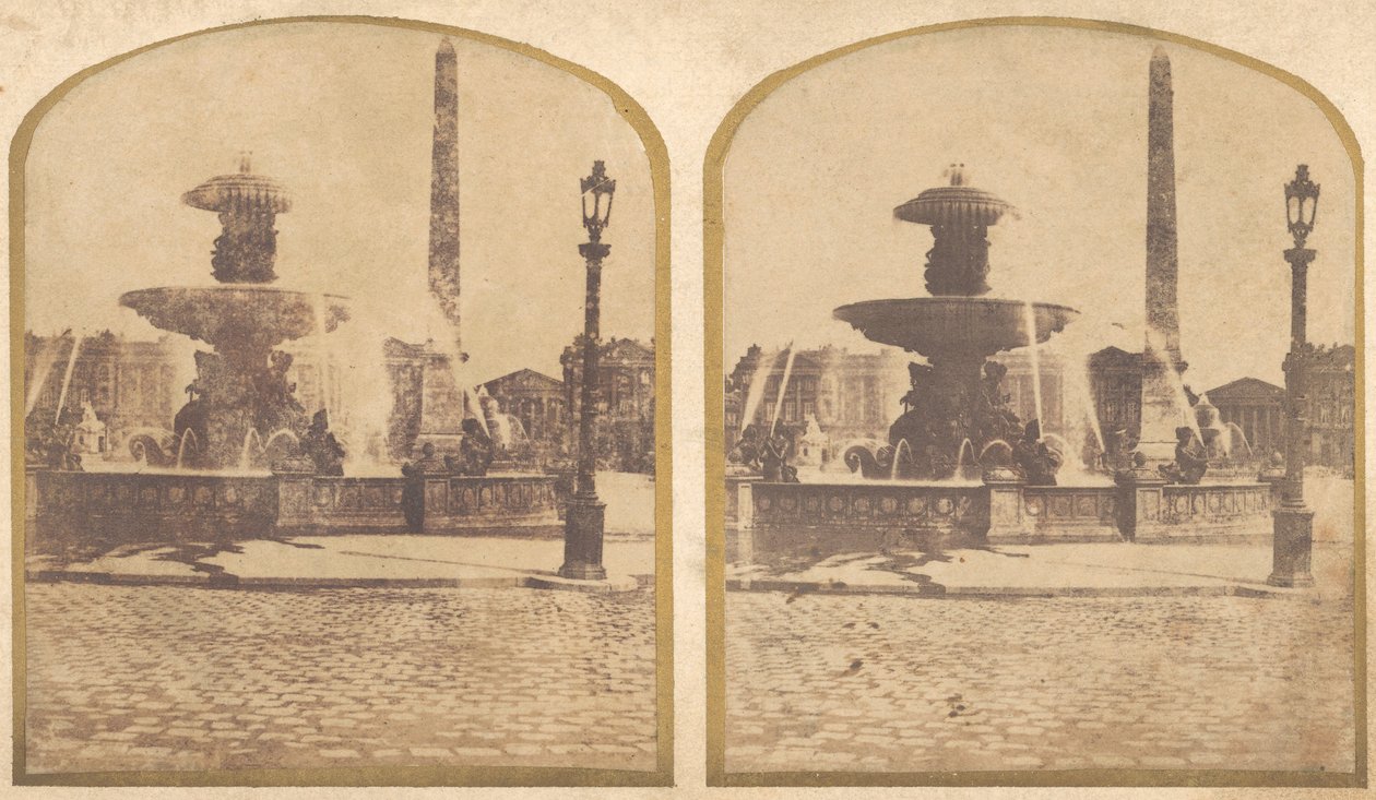 [Grupp av 17 visningar av tidiga kalotypstereografer], 1840-50-tal, 1840-50-tal. av Unbekannt
