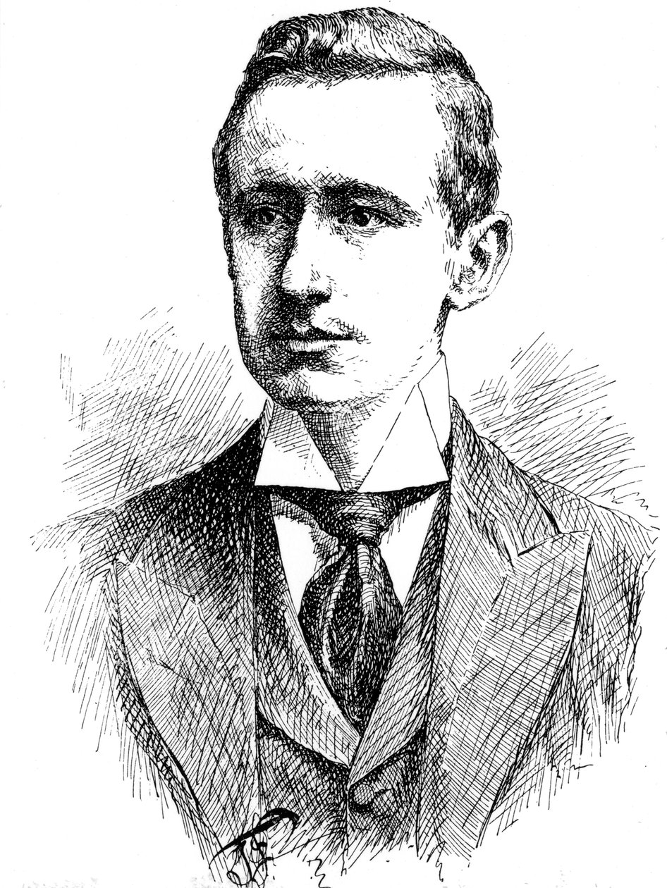Guglielmo Marconi, italiensk fysiker och uppfinnare och pionjär inom trådlös telegrafi, 1906 av Unbekannt