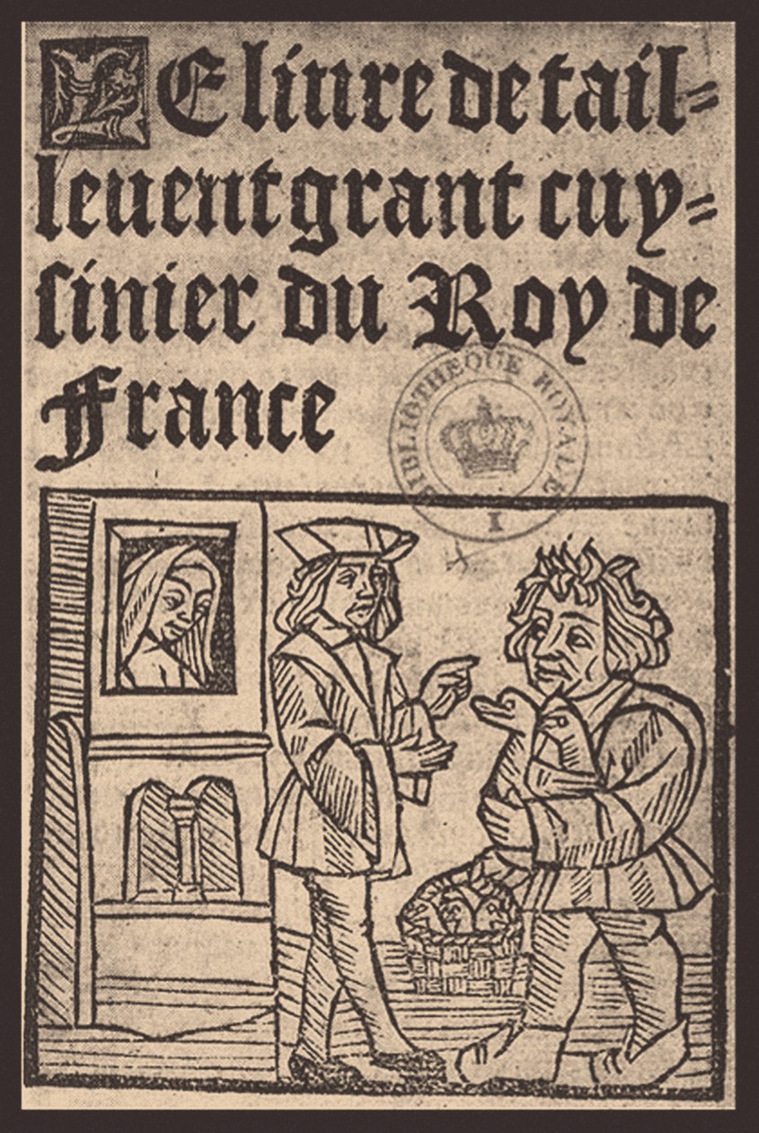 Guillaume Tirel, detta Taillevent Le Viandier, 1500-talet av Unbekannt