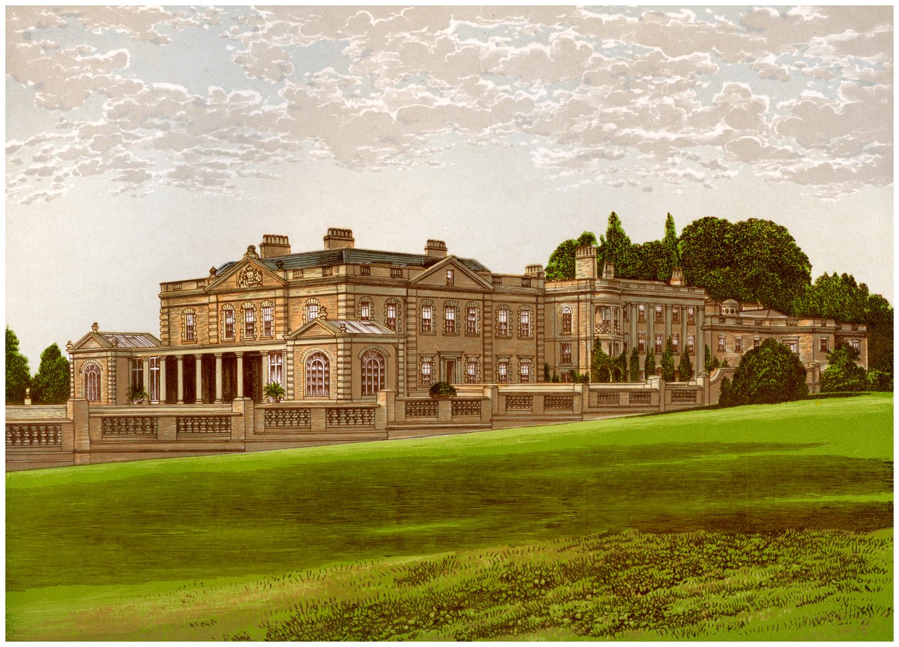 Gunton Park, Norfolk, hem för Lord Suffield, c1880 av Unbekannt