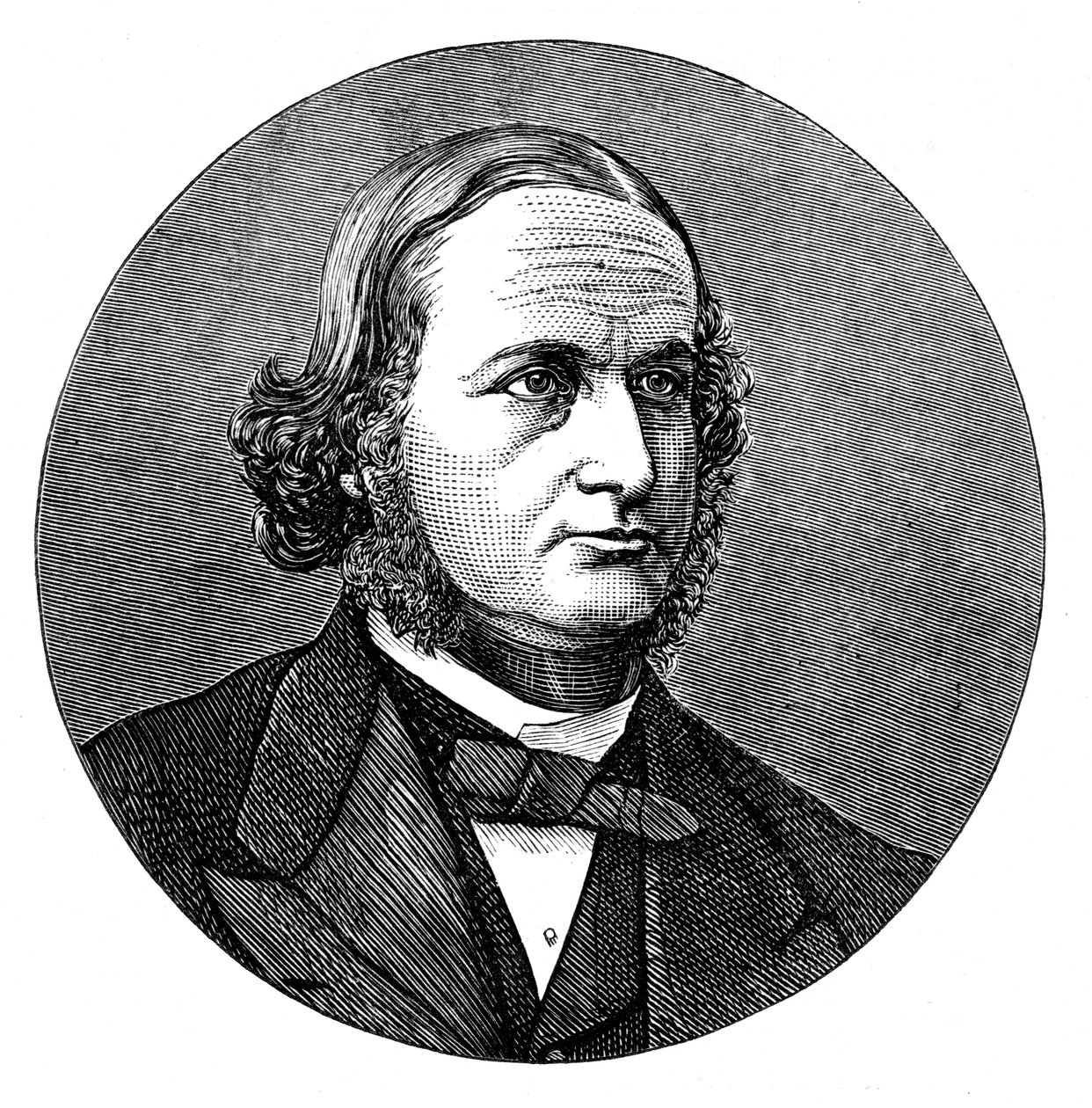 Gustav Robert Kirchhoff, tysk fysiker, 1876 av Unbekannt