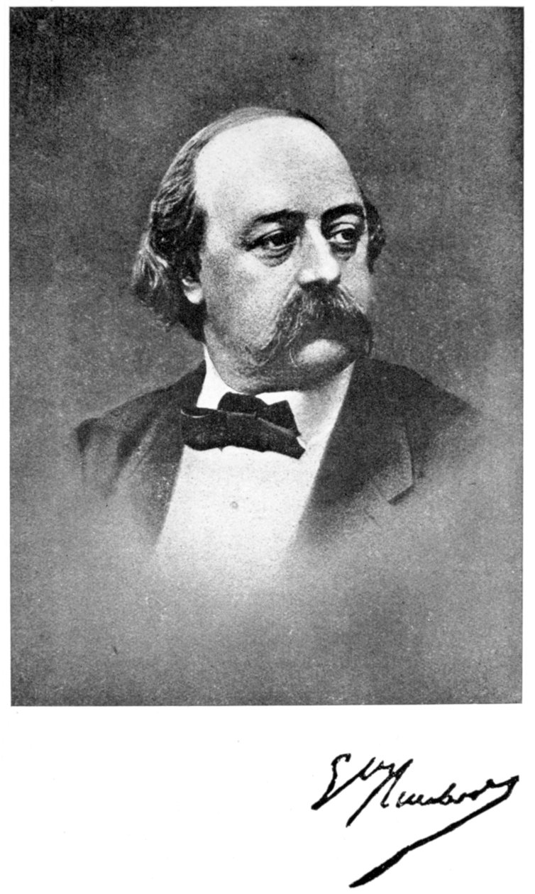 Gustave Flaubert, fransk romanförfattare, 1800-talet av Unbekannt