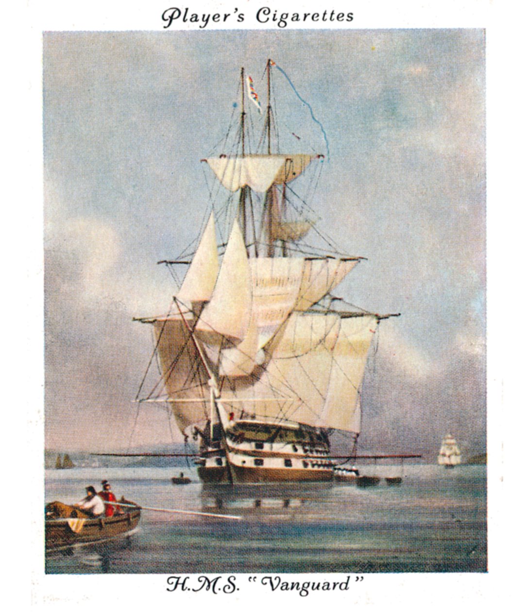 H.M.S.Vanguard, 1936. av Unbekannt
