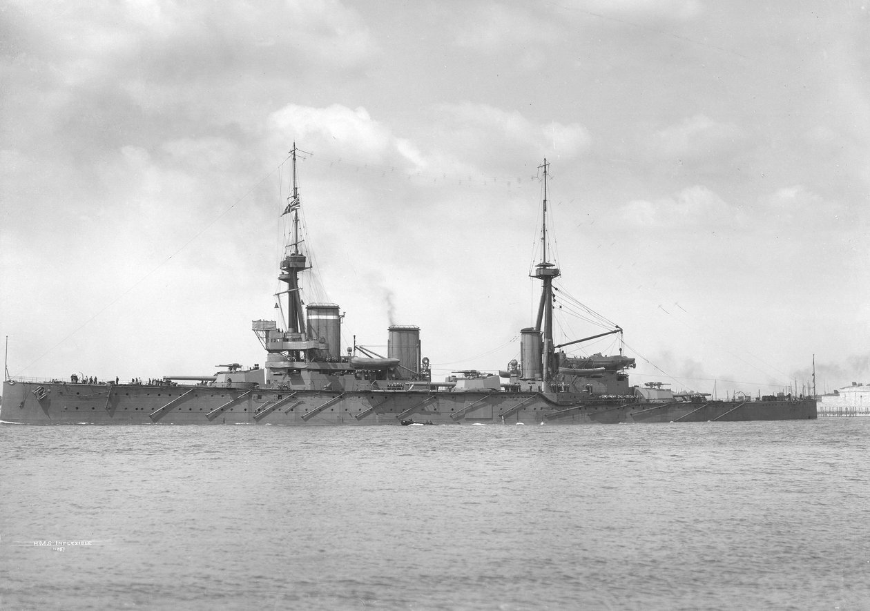HMS Inflexible av Unbekannt