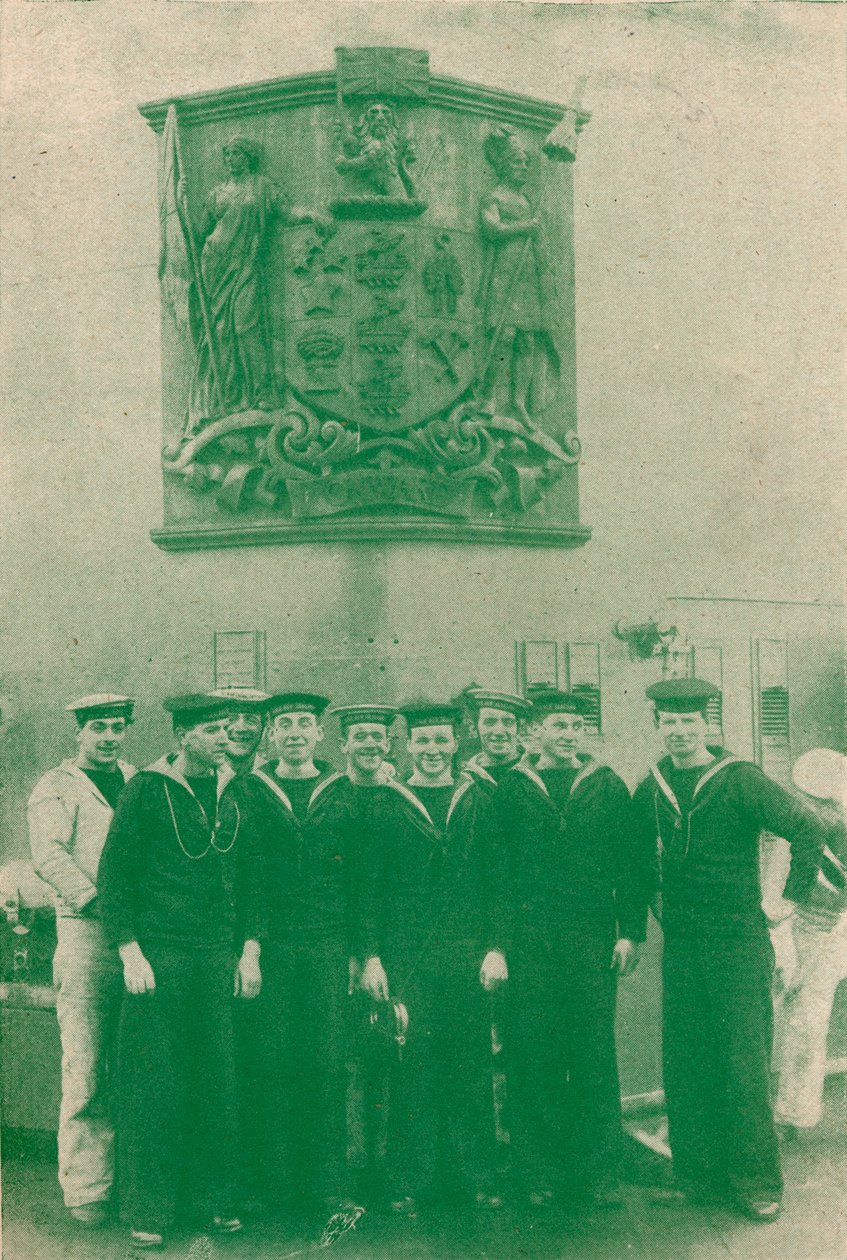 HMS Nya Zeeland, c1918 1919 av Unbekannt