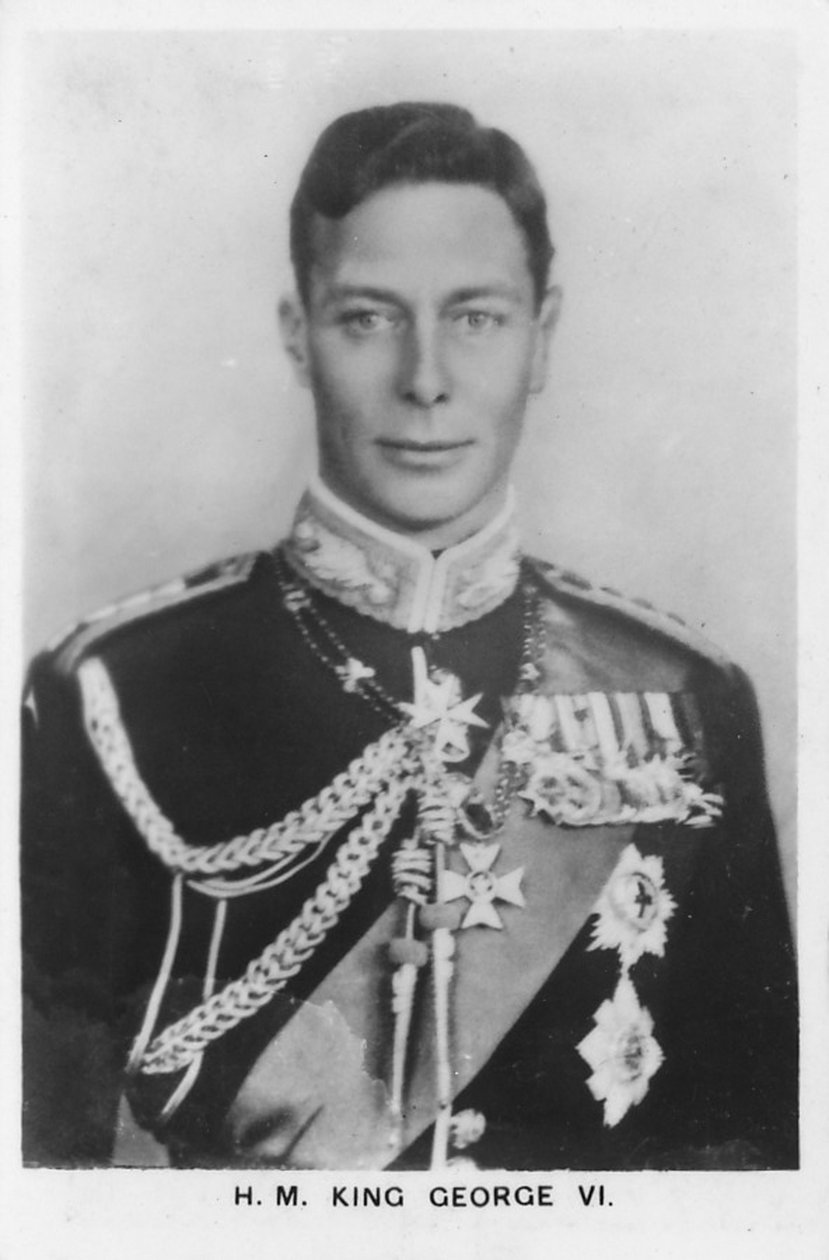 HM Kung George VI 1895-1952, 1937 av Unbekannt