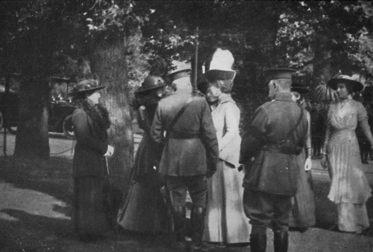 H.M. Queen Mary efter invigningen den 25 augusti 1915, 1939 av Unbekannt