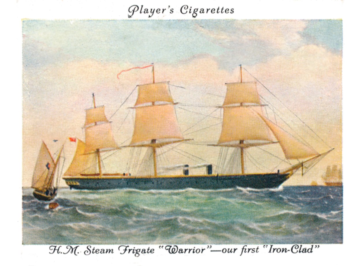 H.M. Steam Fregate Warrior --vår första järnklädda, 1936. av Unbekannt