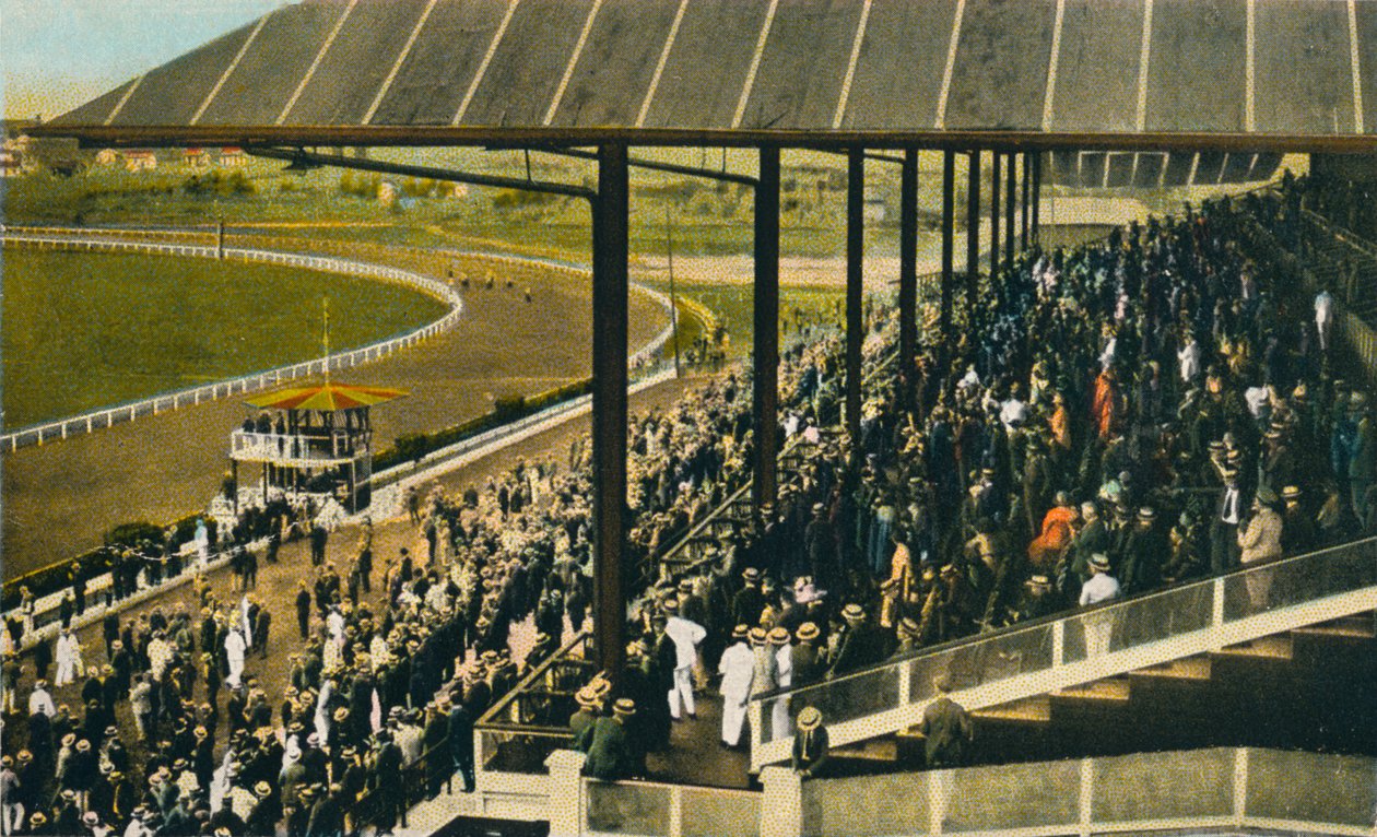 Havanna, hästkapplöpning. Racerbana i Marianao, c 1915 av Unbekannt