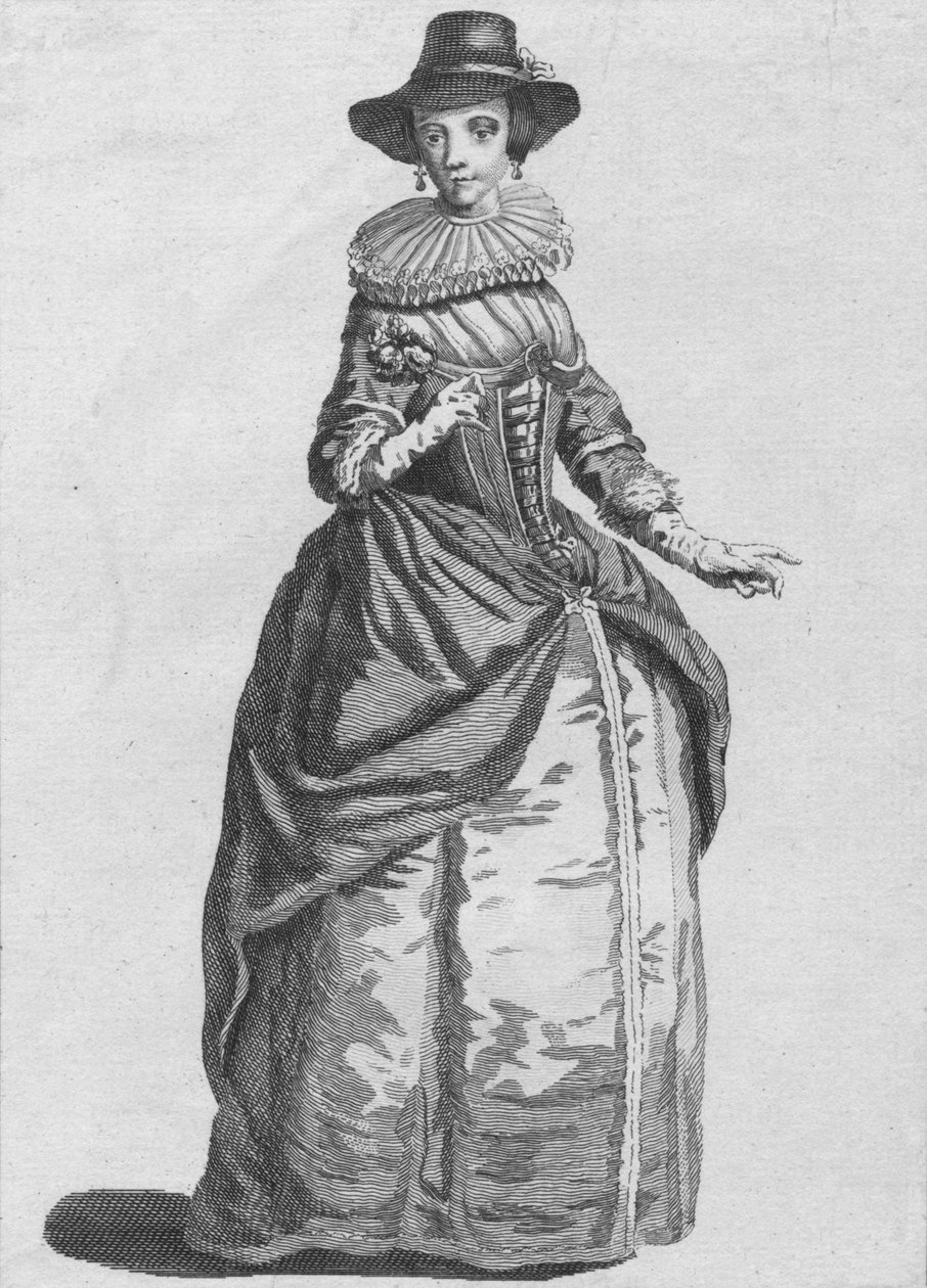Vana hos Lady Mayoress i London 1640, 1776 av Unbekannt