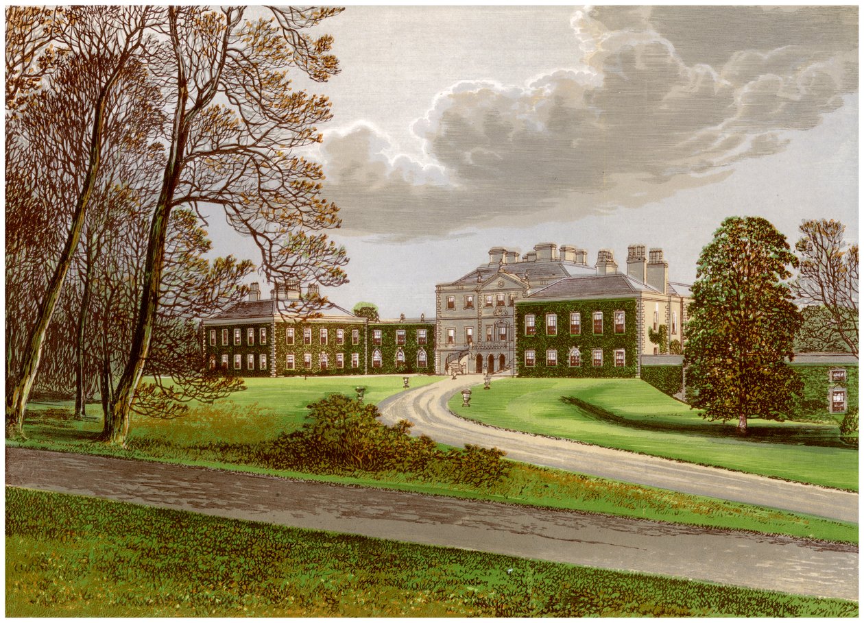 Haddo House, Aberdeenshire, hem för Earl of Aberdeen, c1880 av Unbekannt