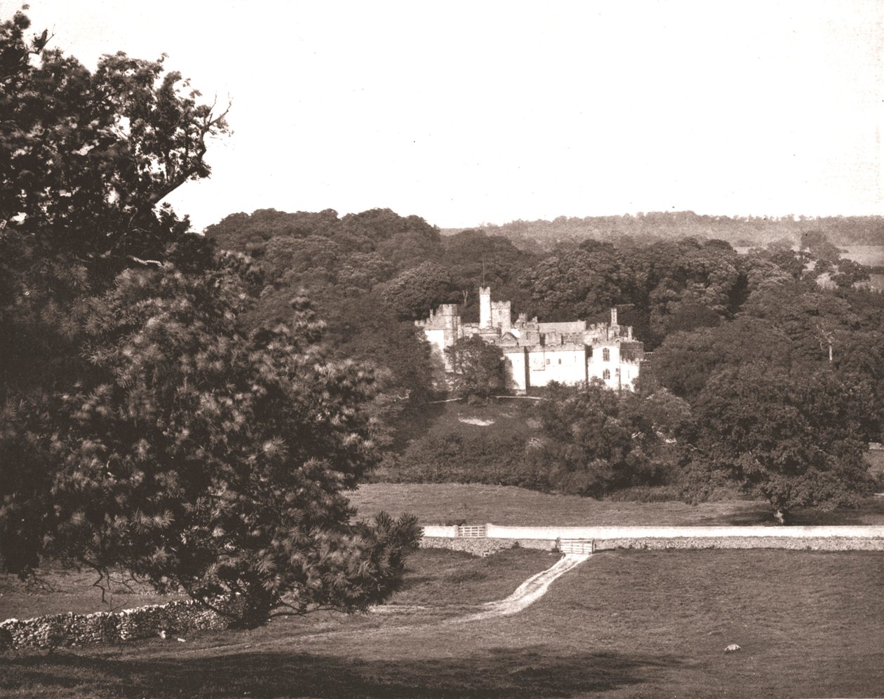 Haddon Hall, nära Bakewell, Derbyshire, 1894. av Unbekannt