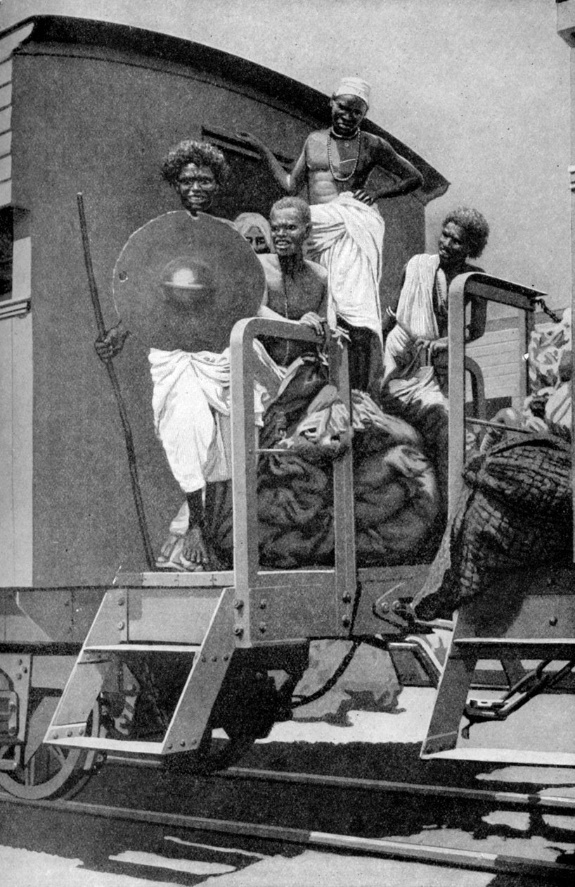 Hadendoanska folket, Östafrika, 1922 av Unbekannt