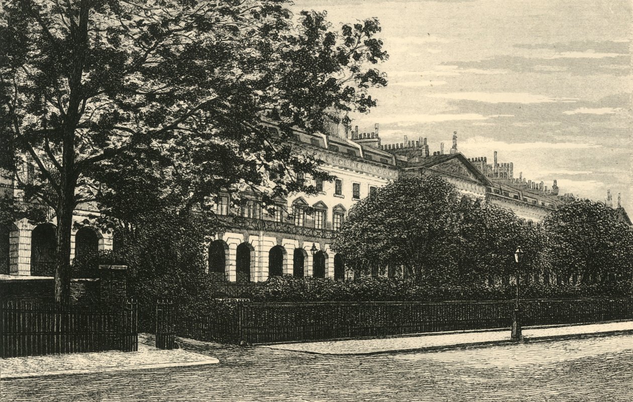 Hannover Terrace, Regents Park, c1876. av Unbekannt