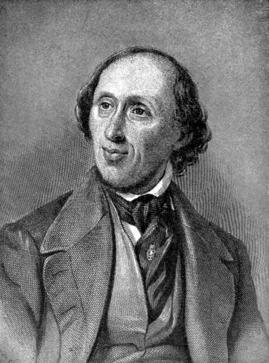 Hans Christian Andersen 1805-1875, dansk författare av Unbekannt