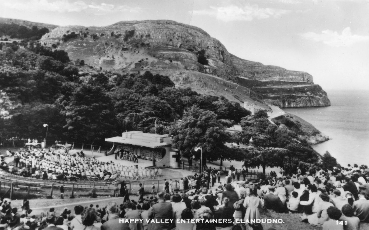 Happy Valley-underhållare, Llandudno, 1900-talet av Unbekannt