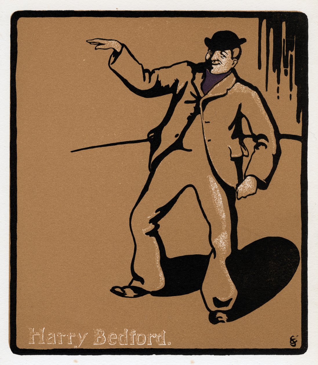 Harry Bedford, teaterartist, sent 1800-tal av Unbekannt