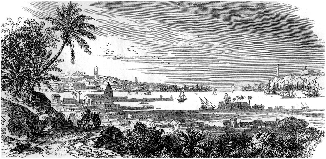 Havanna, Kuba, c1865 av Unbekannt