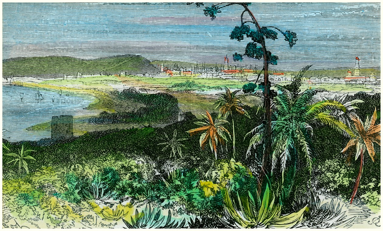 Havanna, Kuba, c1880 av Unbekannt