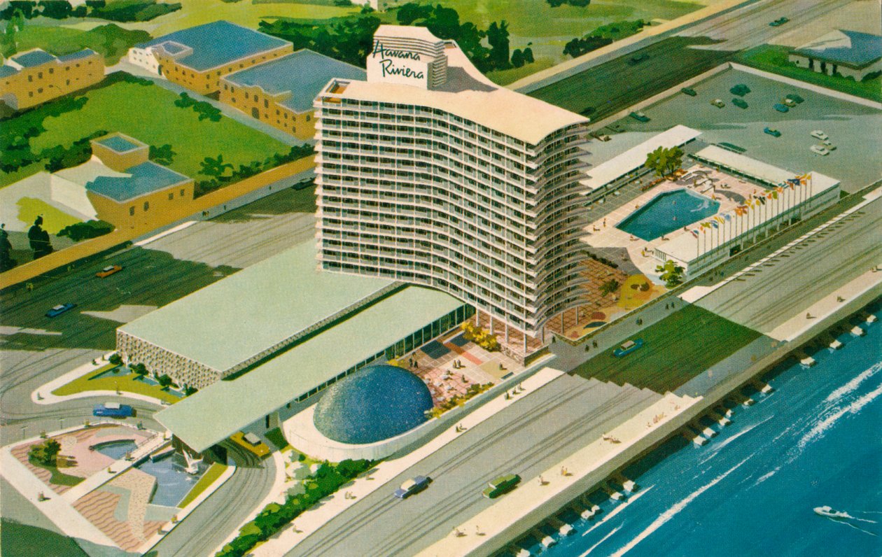 Havana Riviera Hotel, Havanna, Kuba, c1957 av Unbekannt