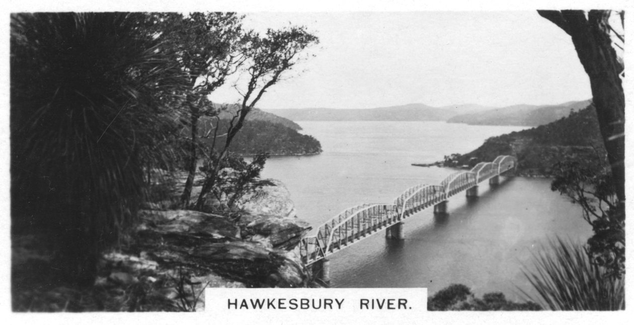 Hawkesbury River, Australien, 1928 av Unbekannt