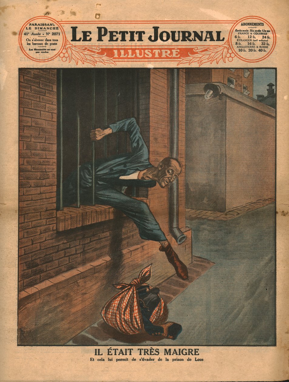 Han var väldigt smal, 1930. av Unbekannt