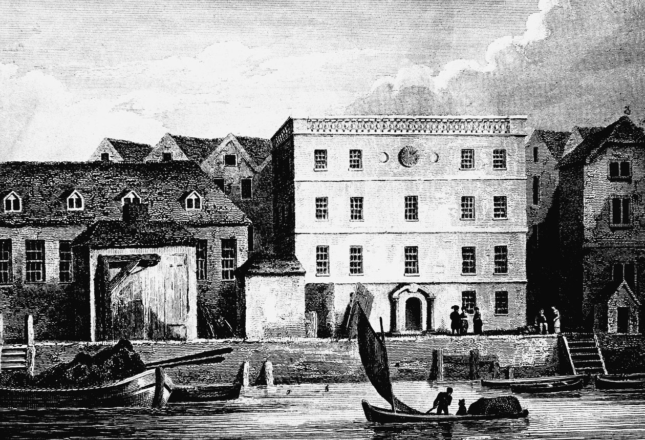Hanse Merchants eller Esterlings högkvarter i London, 1667 av Unbekannt