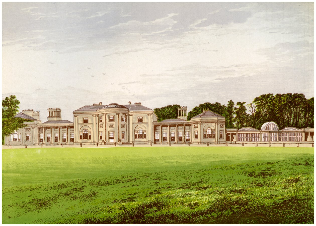 Heaton Park, Lancashire, hem för Earl of Wilton, c1880 av Unbekannt