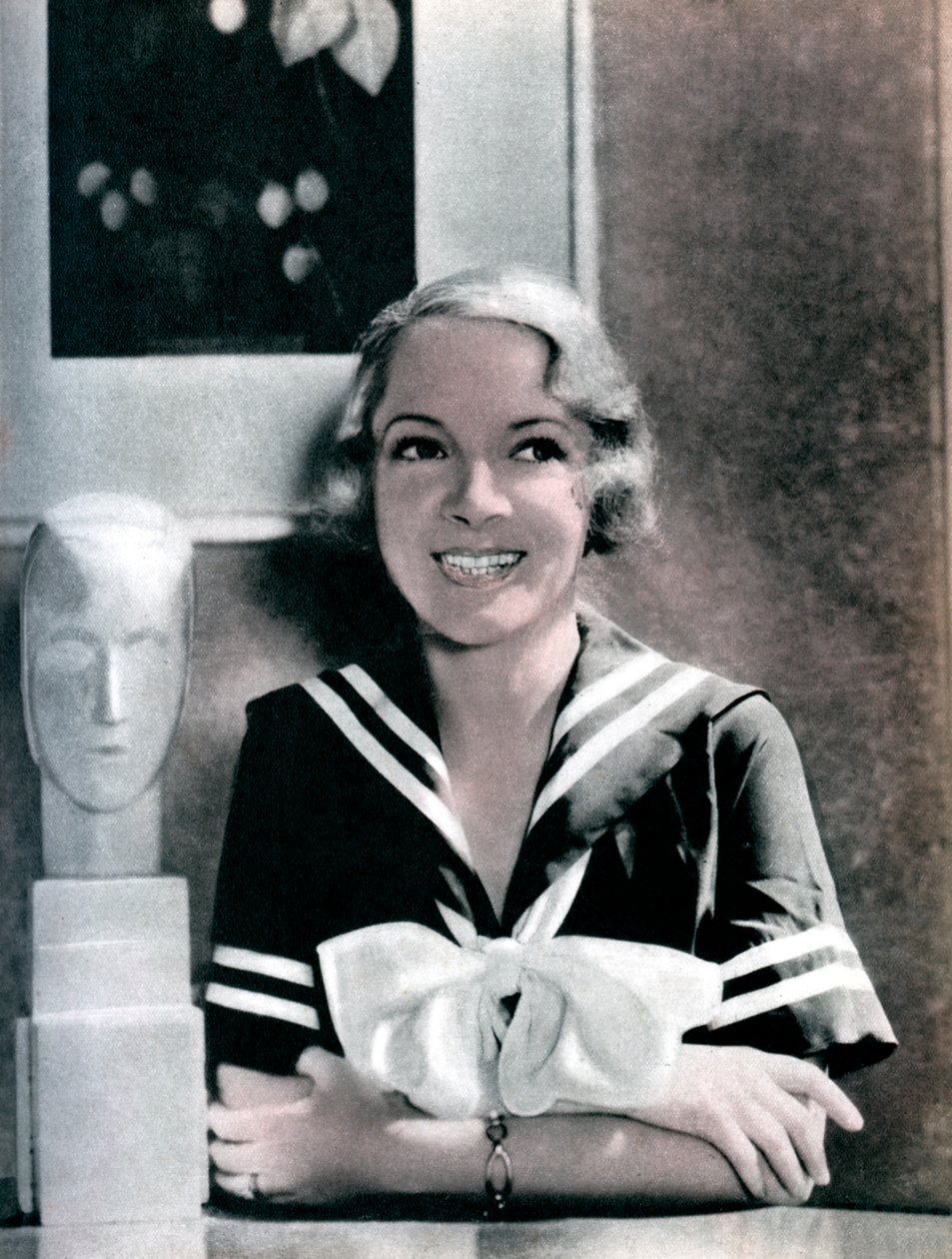 Helen Hayes, amerikansk skådespelerska, 1934-1935 av Unbekannt