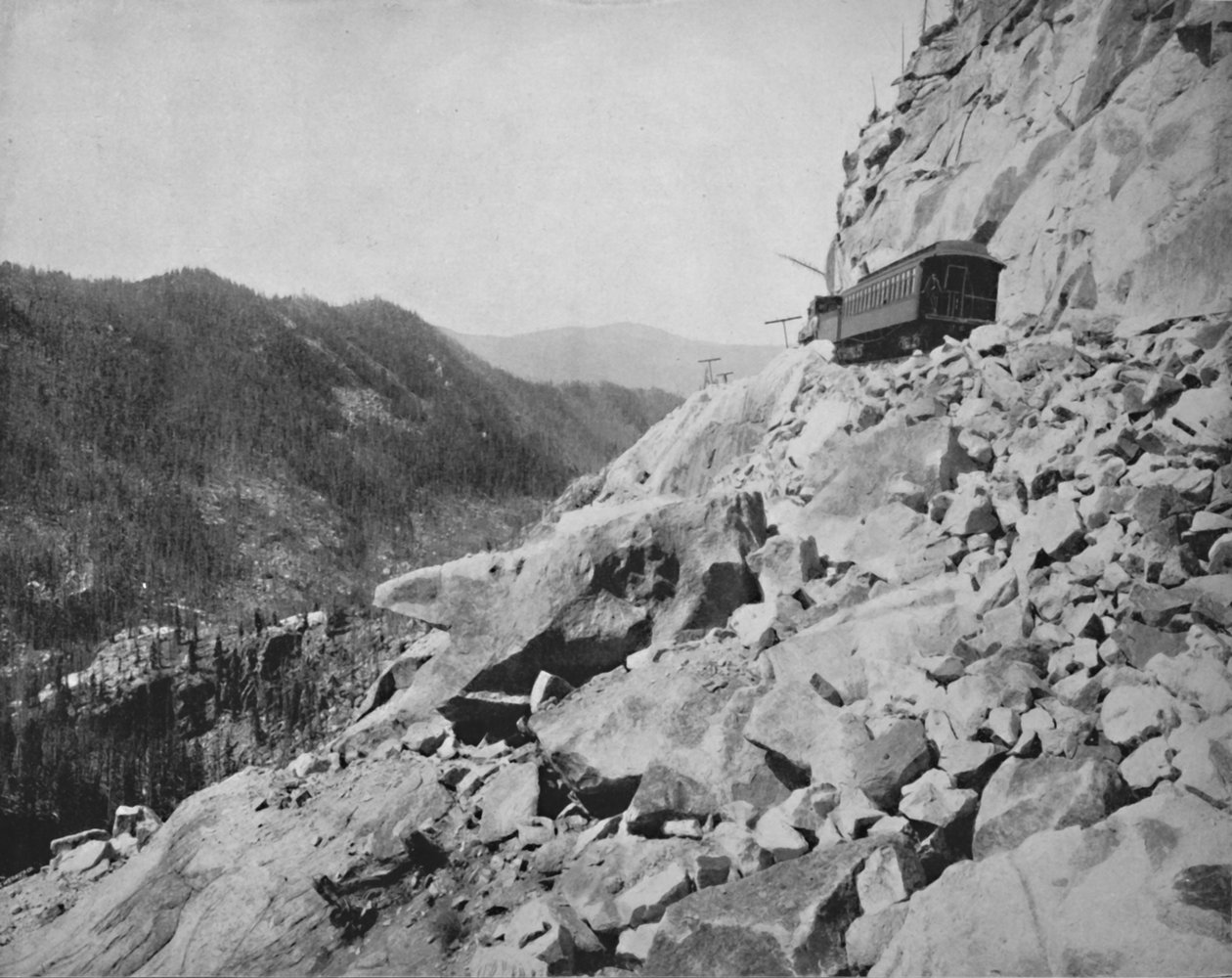 Hellgate, i Colorado, 1800-talet av Unbekannt