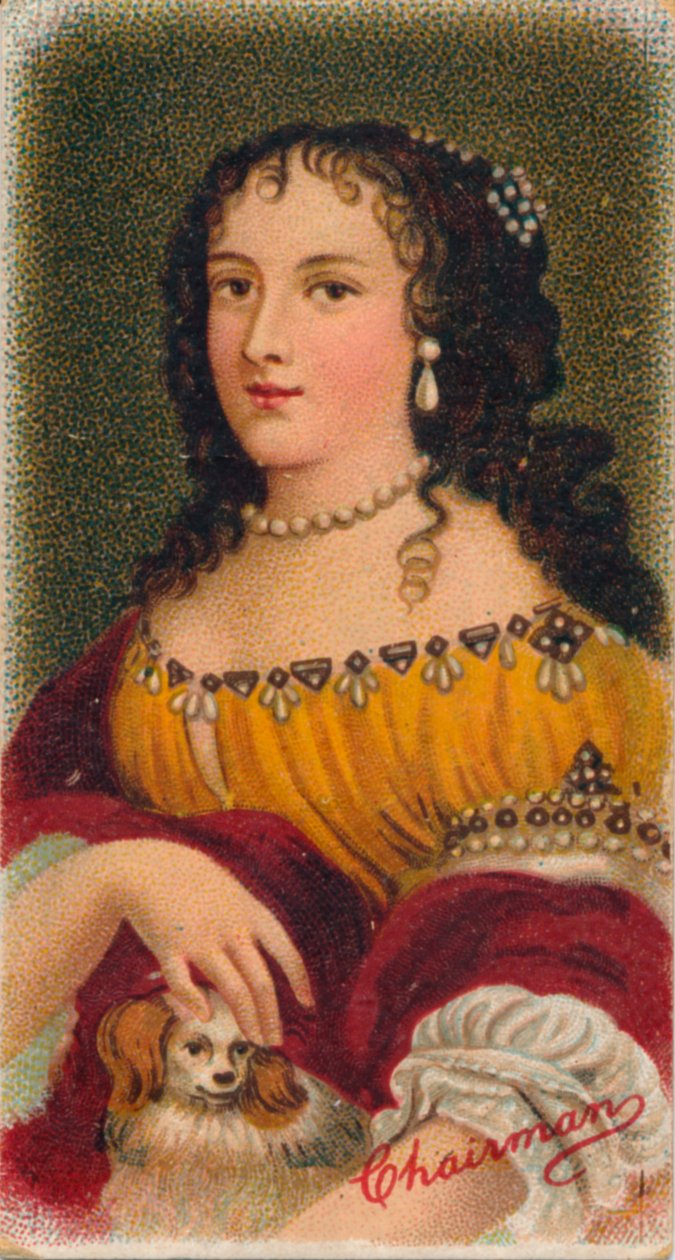 Henrietta av England 1644-1670 yngsta dotter till kung Charles I, 1912 av Unbekannt