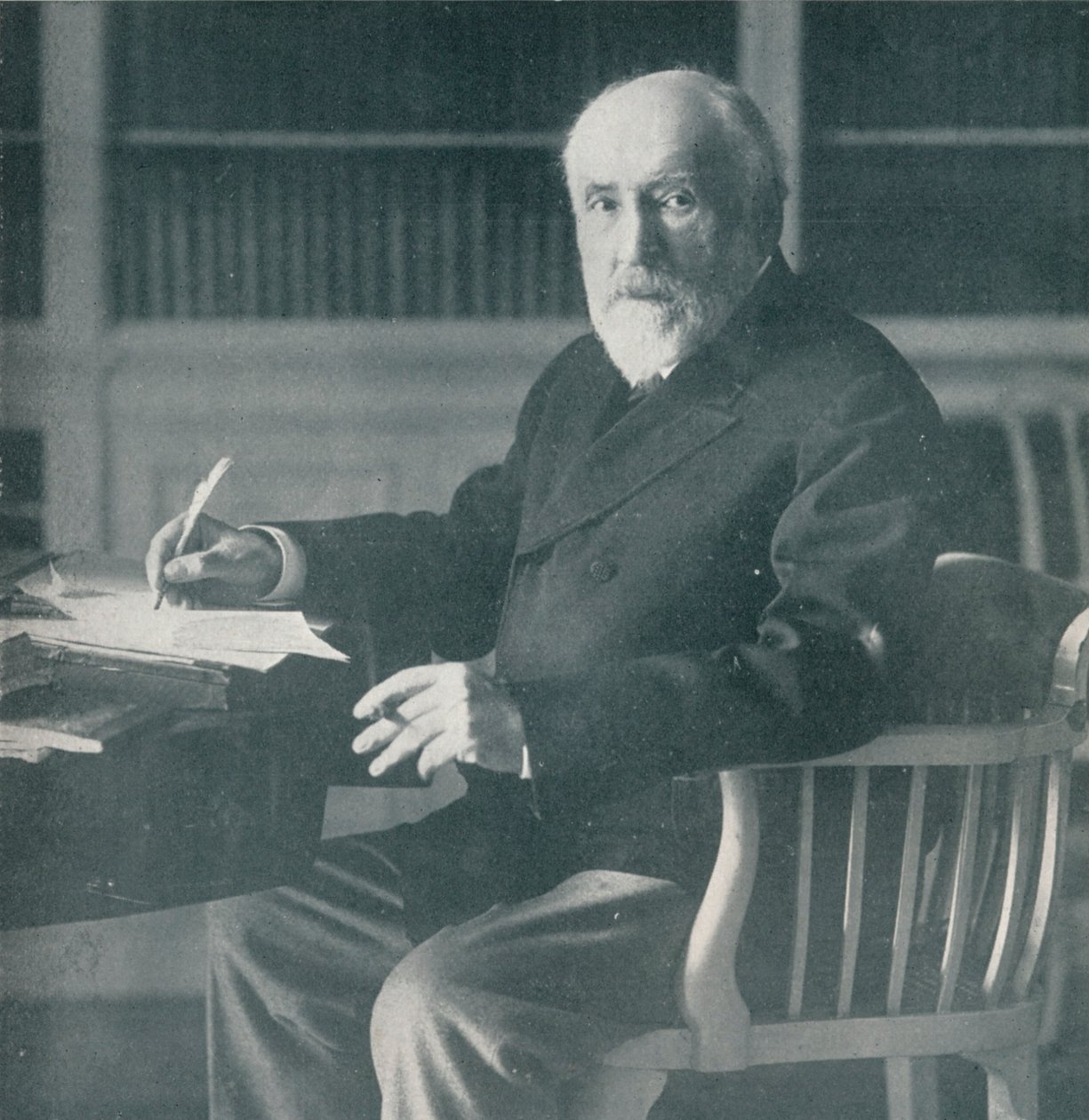 Henry Du Pré Labouchère 1831-1912, engelsk politiker, författare, förläggare, c1898 av Unbekannt