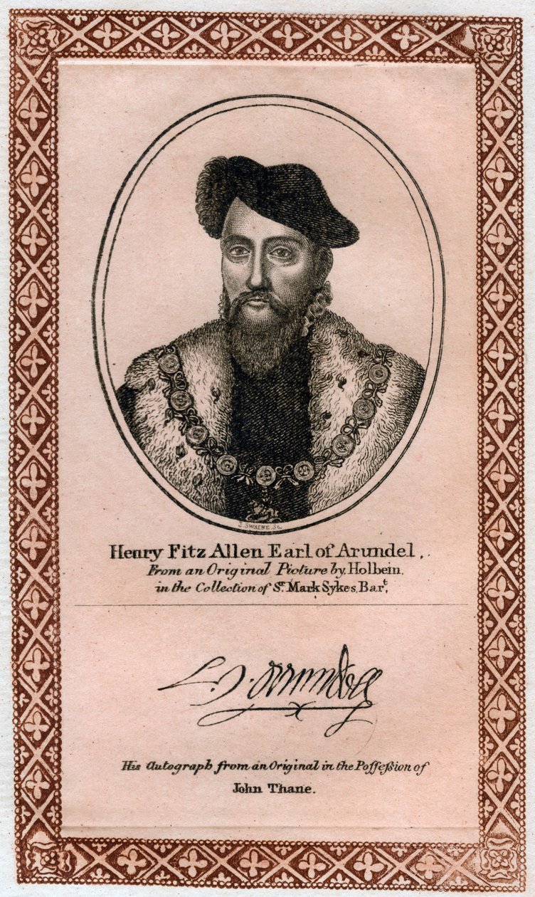 Henry Fitzalan, 19:e earl av Arundel av Unbekannt
