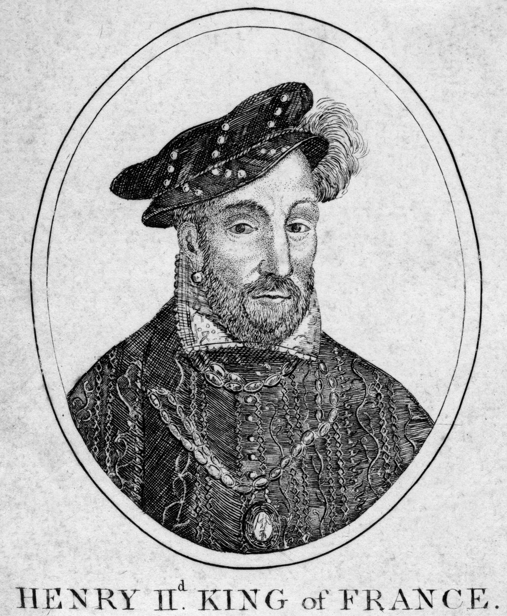 Henrik II, kung av Frankrike av Unbekannt