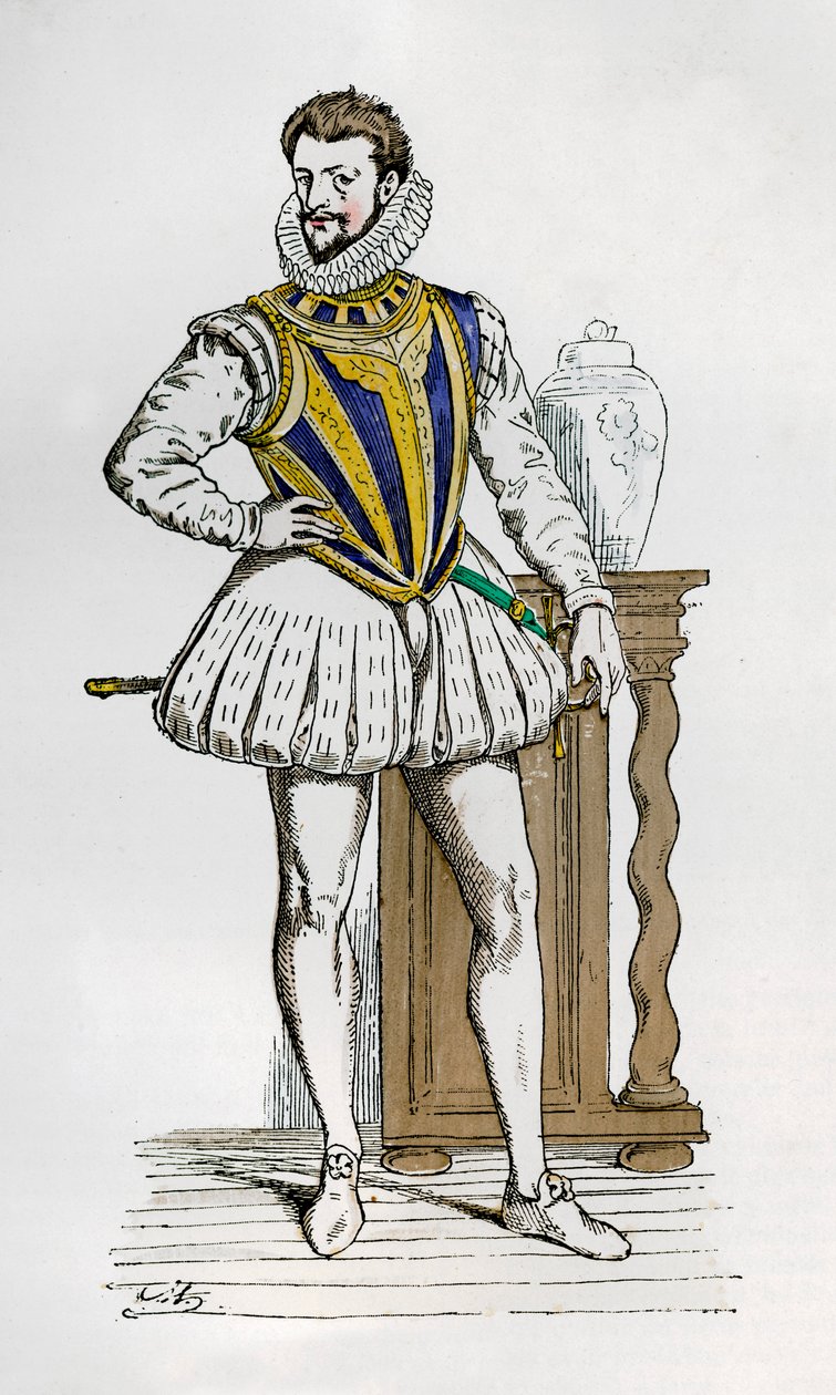 Henry I, hertig av Guise, fransk soldat och politiker, 1500-talet 1882-1884 av Unbekannt