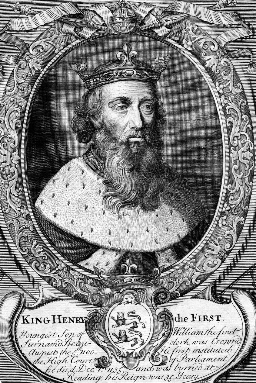 Henrik I, kung av England av Unbekannt