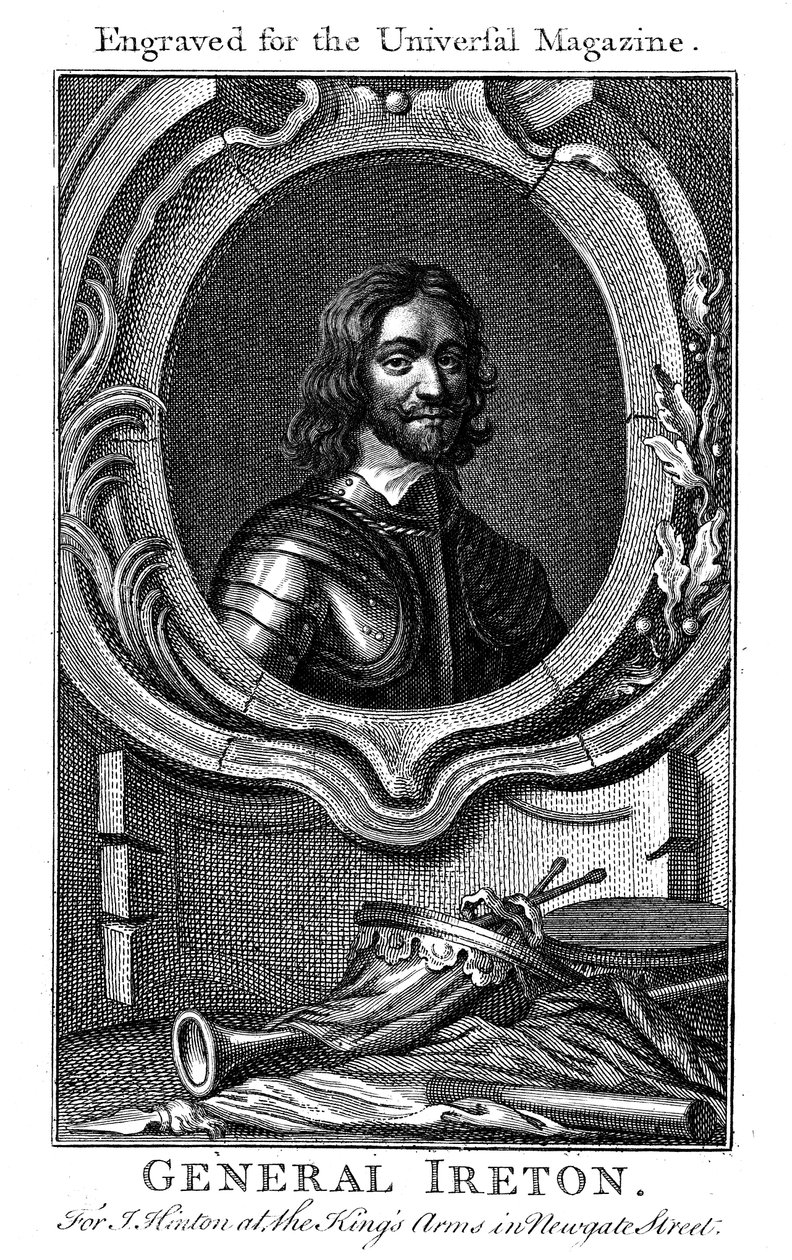 Henry Ireton, engelsk parlamentarisk befälhavare från 1600-talet av Unbekannt