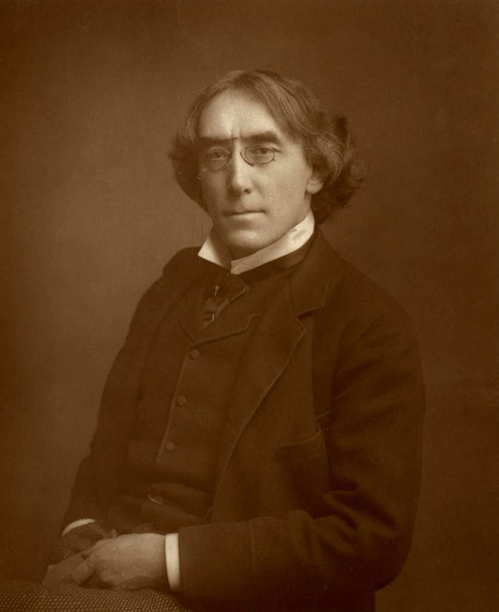Henry Irving, brittisk skådespelare, 1884 av Unbekannt