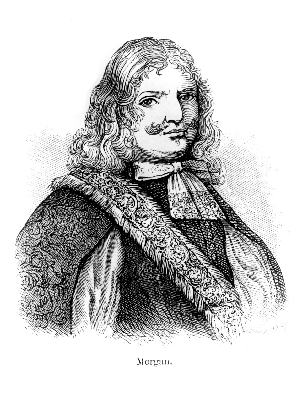 Henry Morgan, walesisk sjöfarare från 1600-talet, 1873 av Unbekannt
