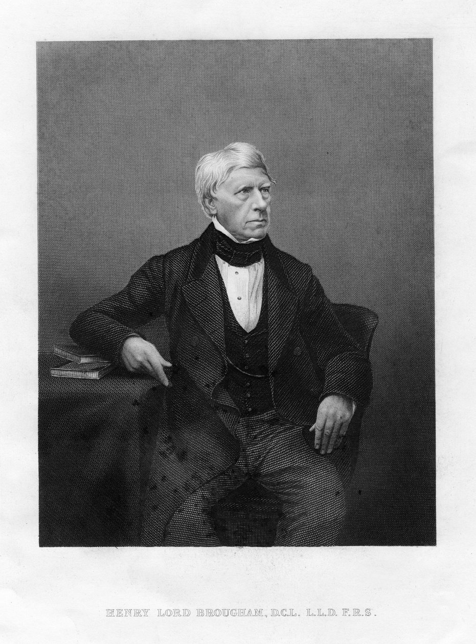 Henry Peter Brougham, Baron Brougham och Vaux, skotskfödd brittisk jurist och politiker av Unbekannt