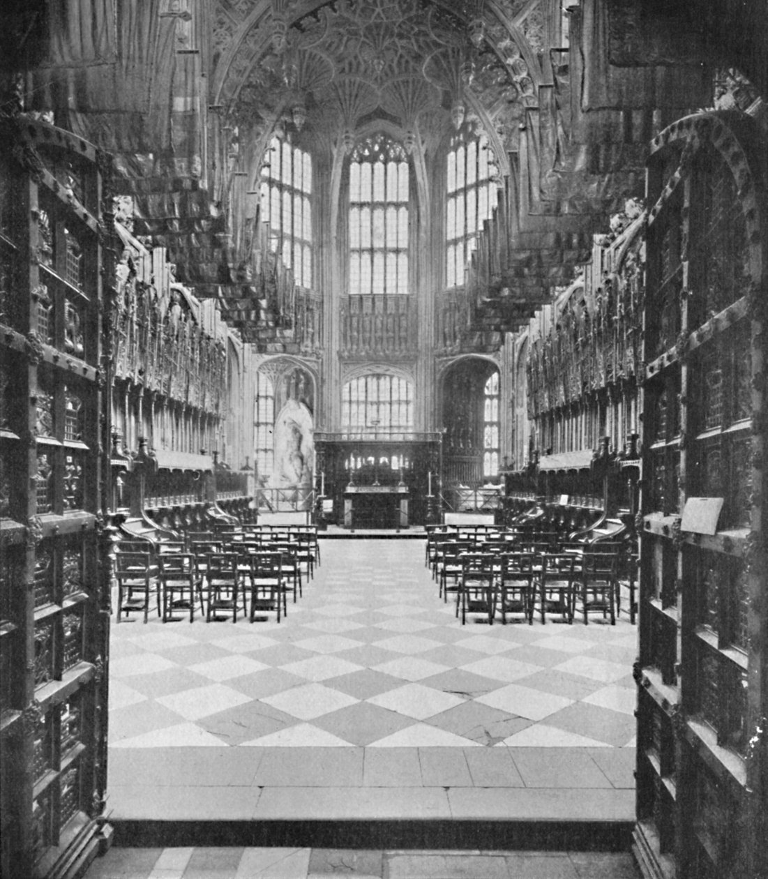 Henry VII.s kapell, Westminster Abbey, 1903 av Unbekannt
